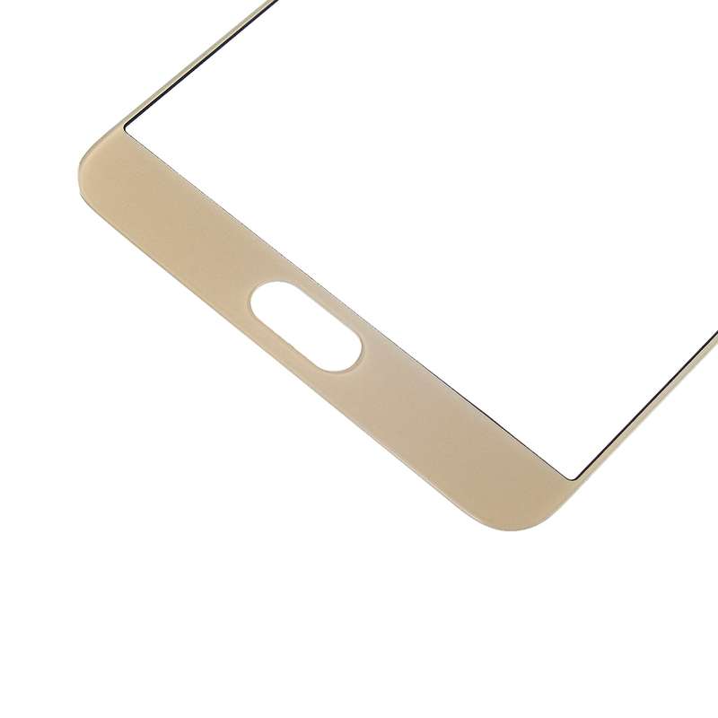 For Galaxy A9 (2016) / A900 Front Screen Outer Glass Lens (Gold)