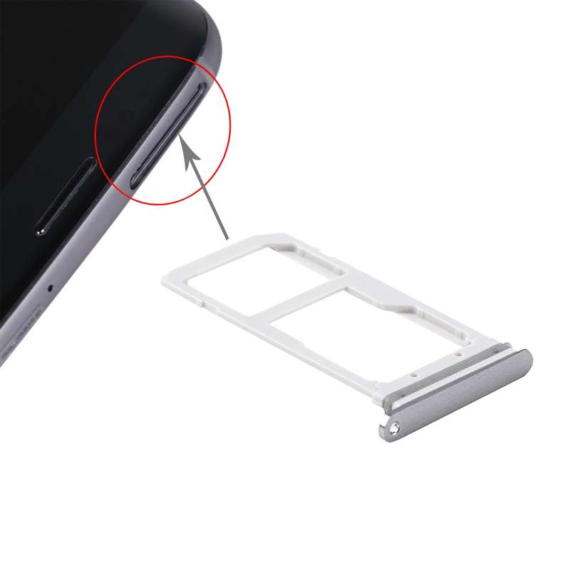 For Galaxy S7 / G930 Card Tray (1 x SIM Card Tray + 1x SD Card Tray) (Grey)