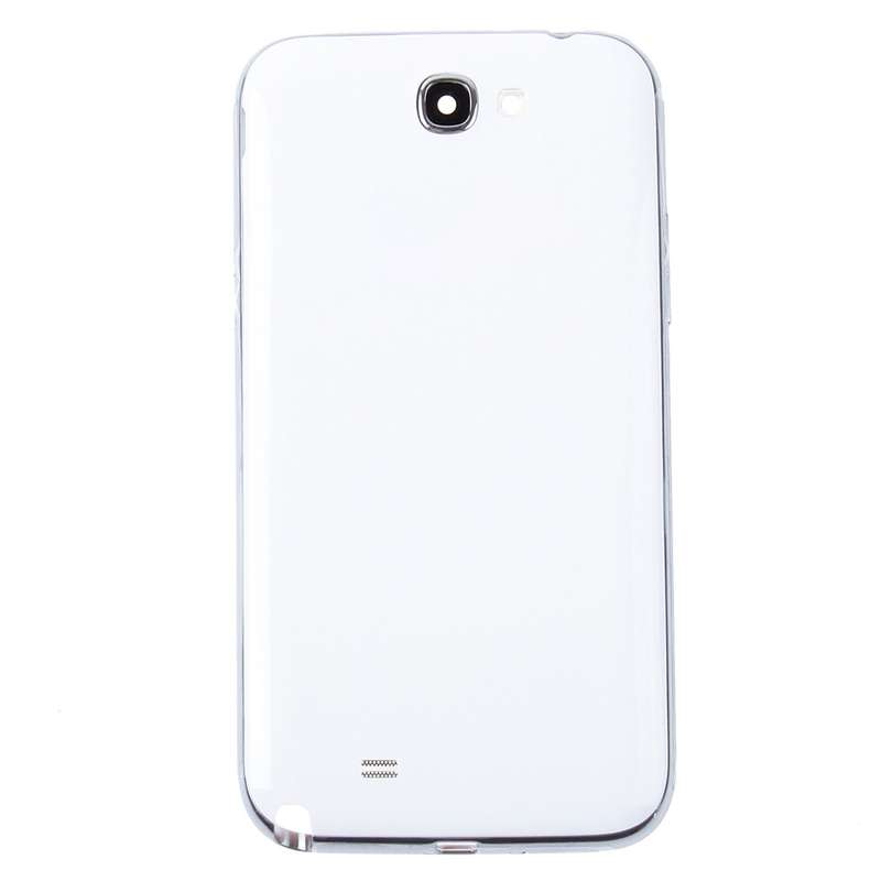 For Galaxy Note II / N7100 Middle Frame Bezel + Battery Back Cover (Black)