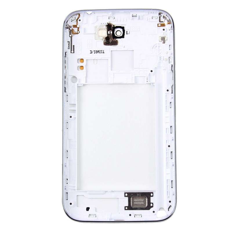 For Galaxy Note II / N7100 Middle Frame Bezel + Battery Back Cover (Black)