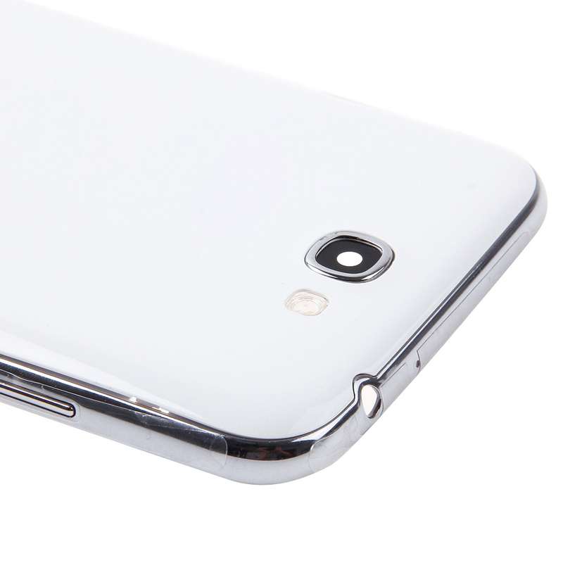 For Galaxy Note II / N7100 Middle Frame Bezel + Battery Back Cover (Black)