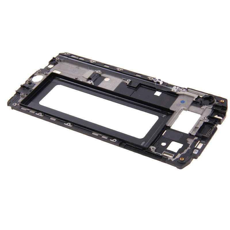 For Galaxy Note II / N7100 Middle Frame Bezel + Battery Back Cover (Black)
