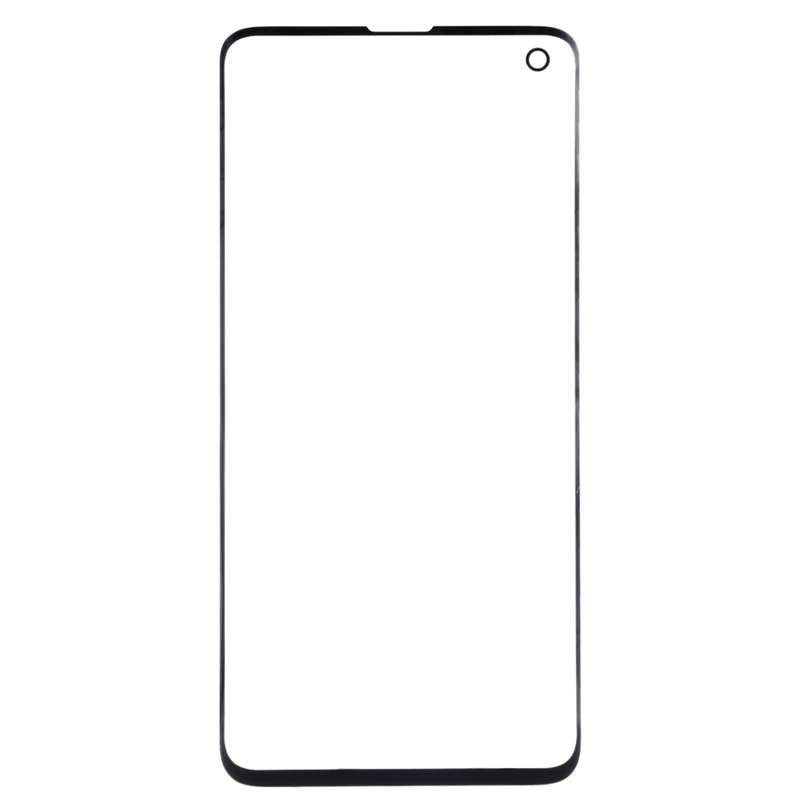 For Galaxy S10 Original Front Screen Outer Glass Lens (Black)