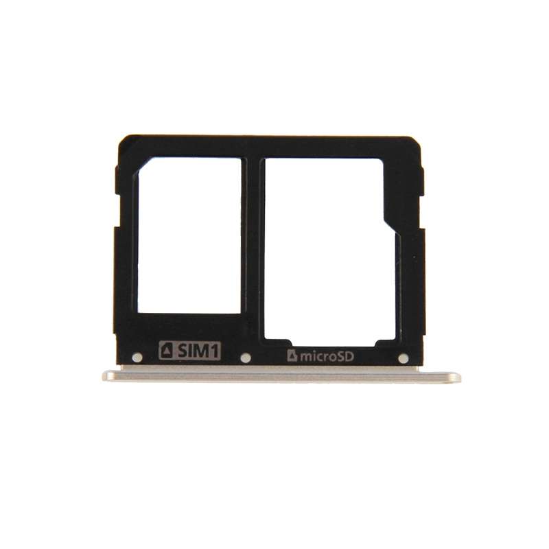 For Galaxy A9(2016) / A9000 SIM Card Tray and Micro SD Card Tray (Gold)