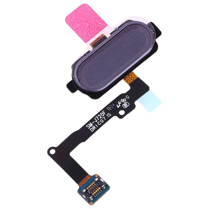 For Galaxy J7 Duo SM-J720F Fingerprint Sensor Flex Cable(Blue)