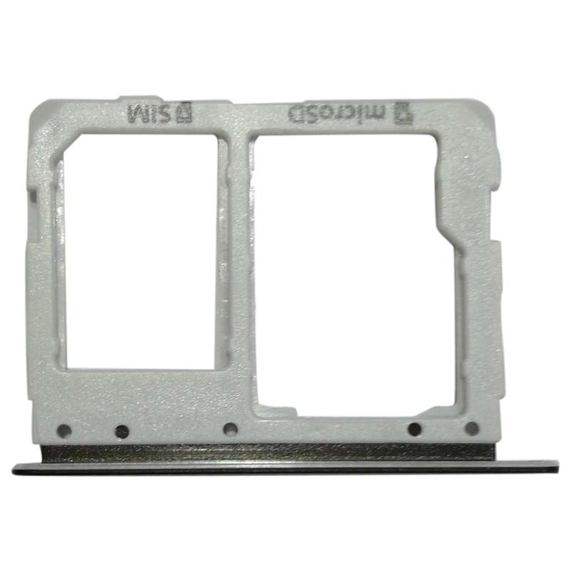 For Galaxy Tab S3 9.7 / T825 (3G Version) SIM Card Tray + Micro SD Card Tray (Black)
