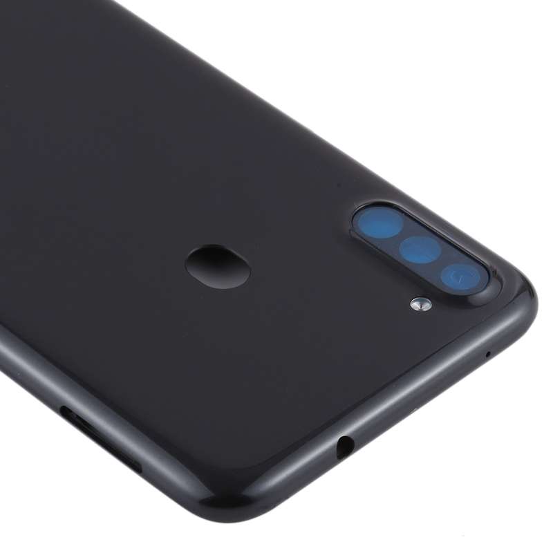 For Samsung Galaxy A11 Battery Back Cover (Black)