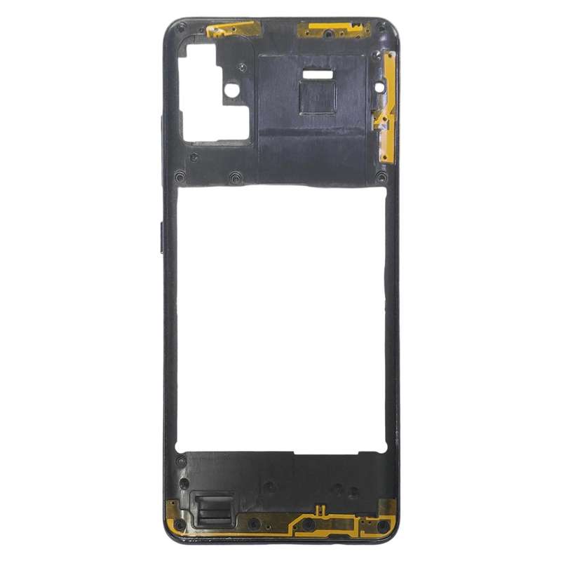 For Samsung Galaxy A51 Middle Frame Bezel Plate (Black)