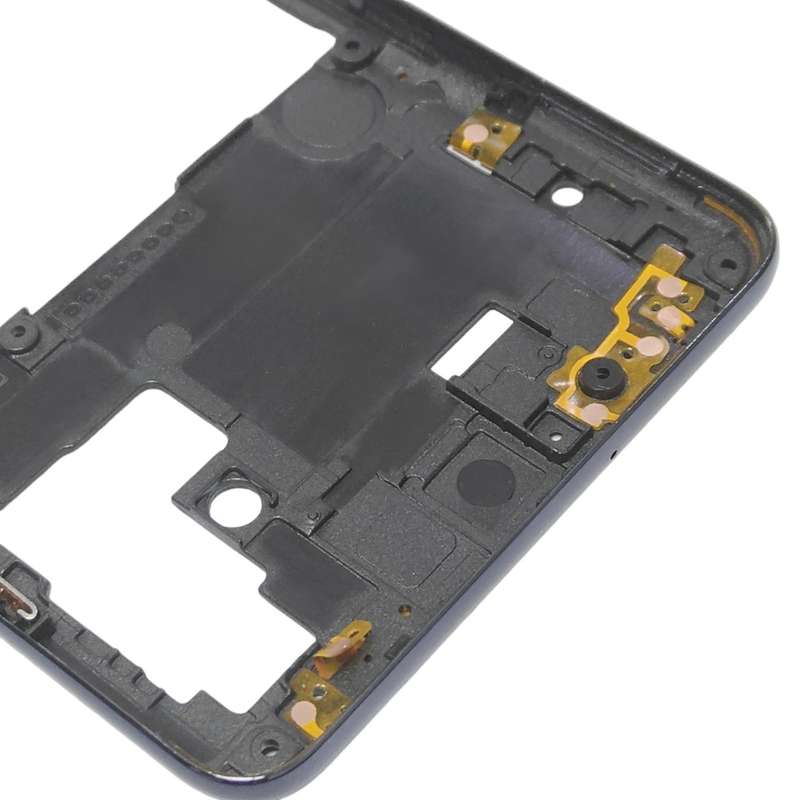 For Samsung Galaxy A71 Middle Frame Bezel Plate (Black)