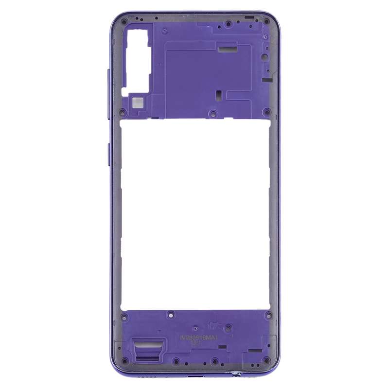 For Samsung Galaxy A30s Middle Frame Bezel Plate (Dark Blue)