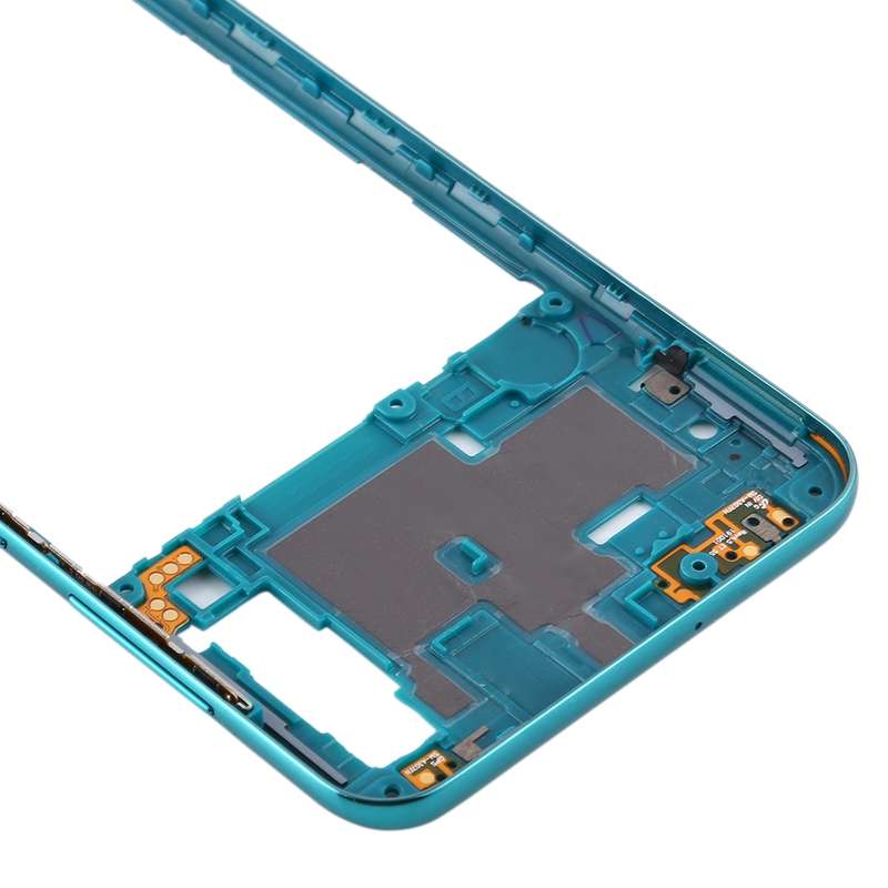 For Samsung Galaxy A30s Middle Frame Bezel Plate (Dark Blue)
