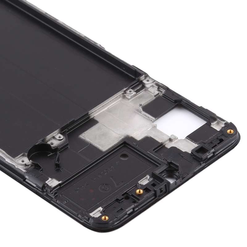 For Samsung Galaxy A20s Middle Frame Bezel Plate (Black)