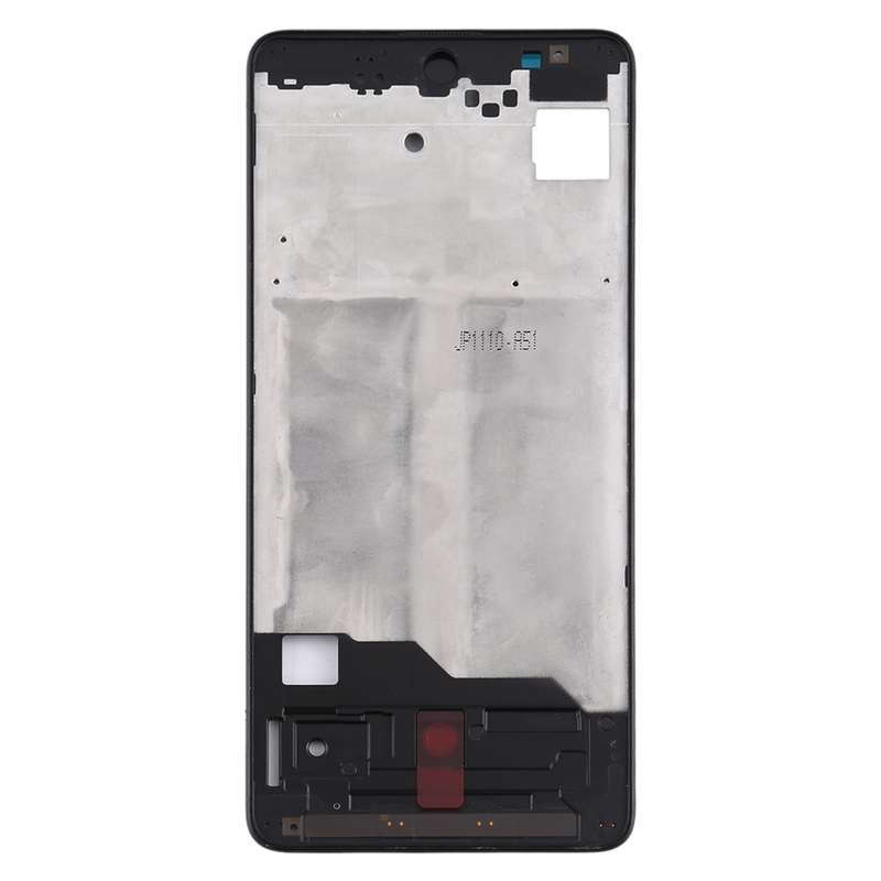 For Samsung Galaxy A51 Front Housing LCD Frame Bezel Plate (Black)