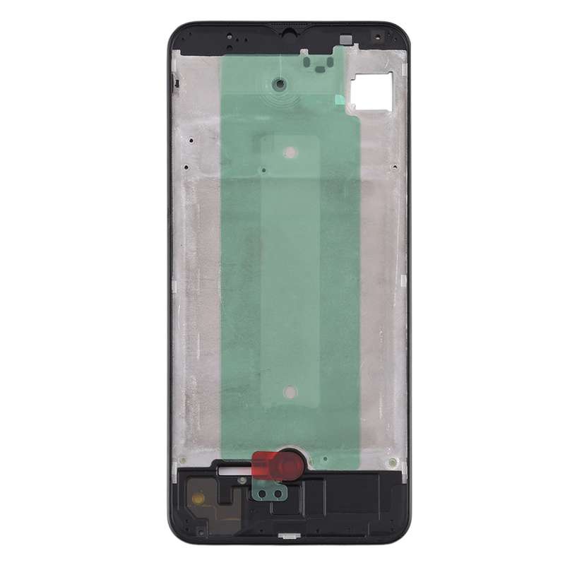 For Samsung Galaxy A30s Front Housing LCD Frame Bezel Plate (Black)