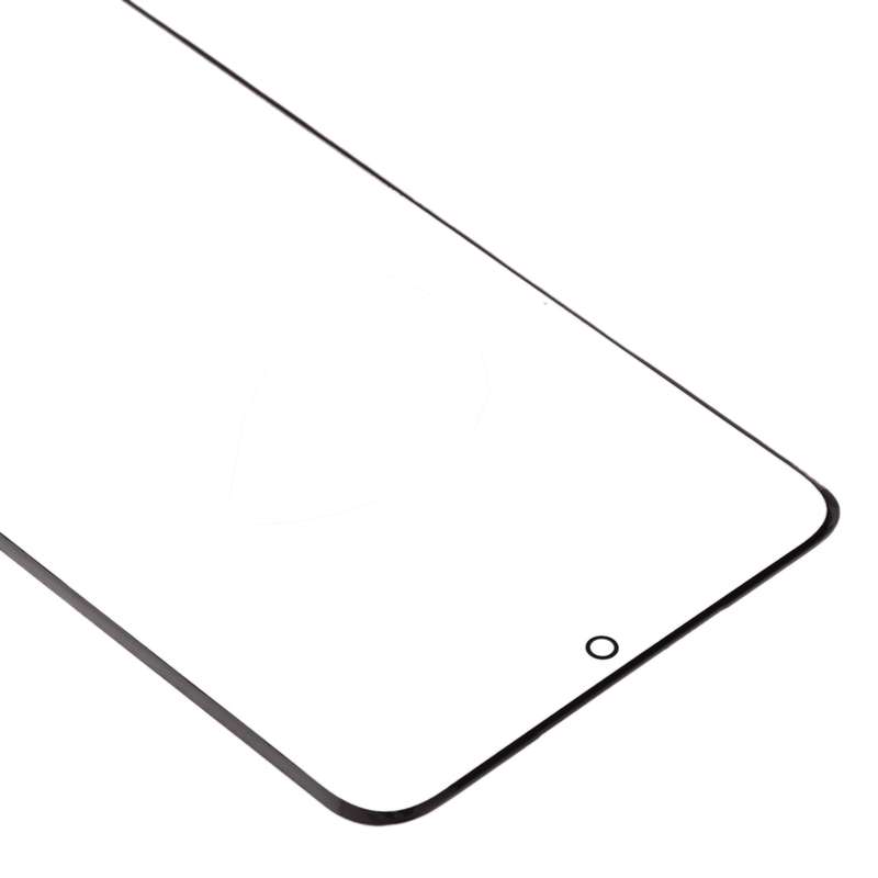 For Samsung Galaxy A71 Front Screen Outer Glass Lens (Black)