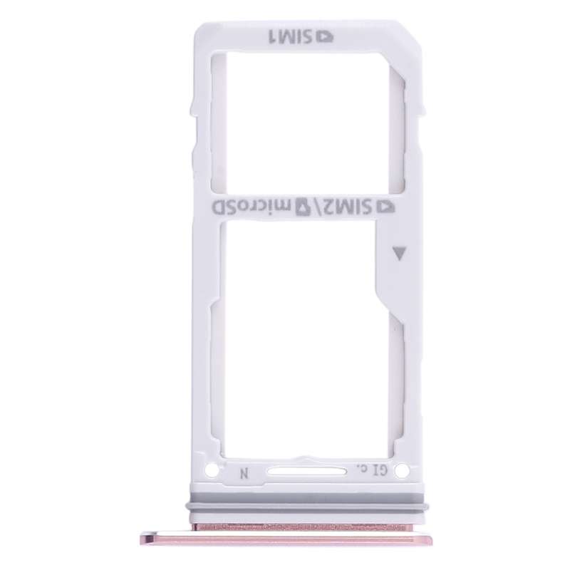 For Galaxy Note 8 2 SIM Card Tray / Micro SD Card Tray (Grey)