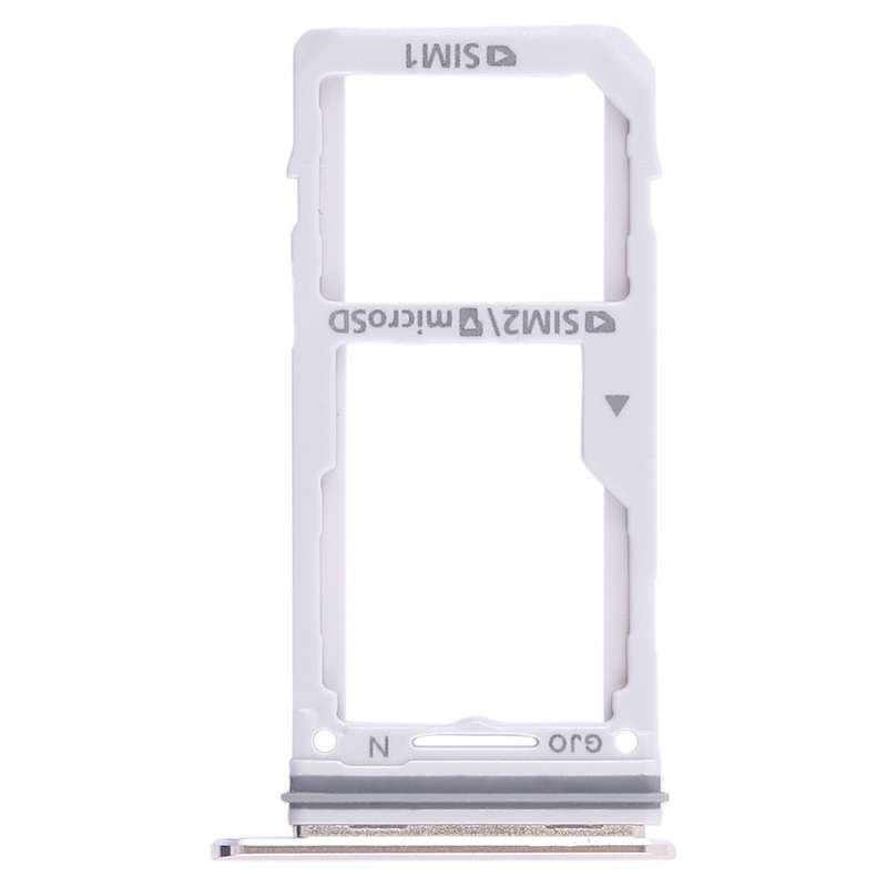For Galaxy Note 8 2 SIM Card Tray / Micro SD Card Tray (Grey)