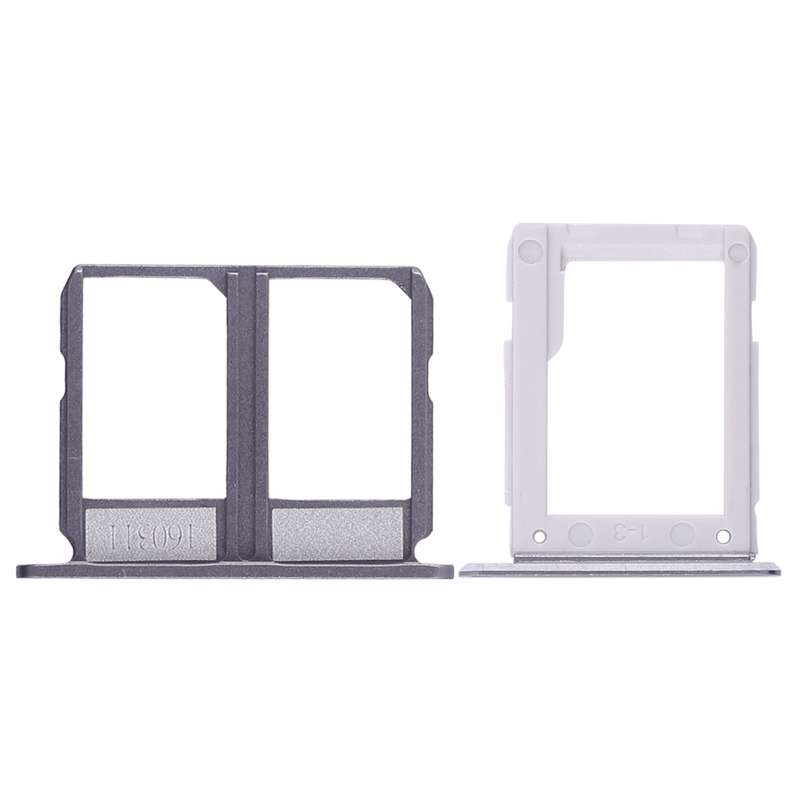 For Galaxy A9100 / A9 (2016) 2 SIM Card Tray + Micro SD Card Tray (Gold)