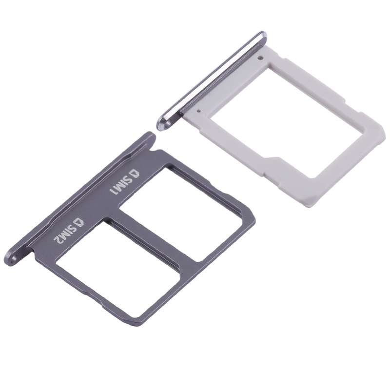 For Galaxy A9100 / A9 (2016) 2 SIM Card Tray + Micro SD Card Tray (Gold)