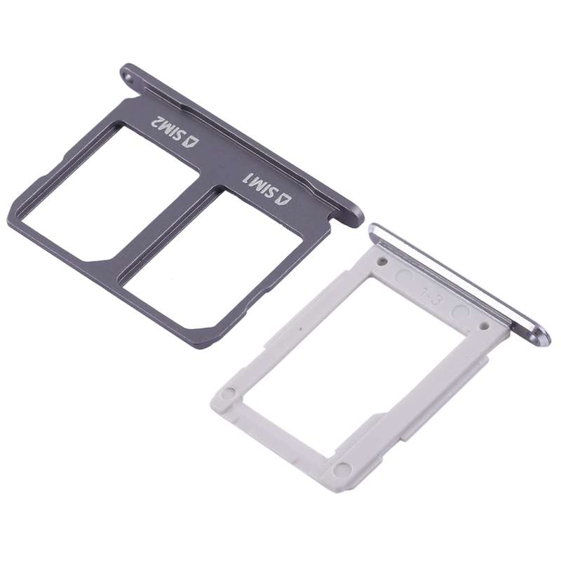 For Galaxy A9100 / A9 (2016) 2 SIM Card Tray + Micro SD Card Tray (Gold)