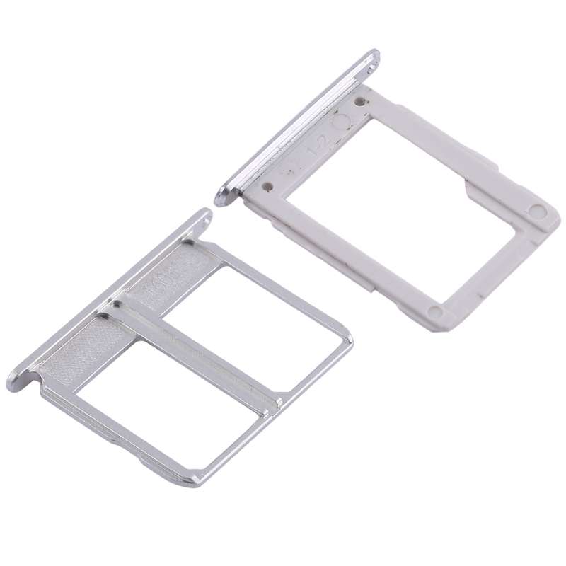 For Galaxy A9100 / A9 (2016) 2 SIM Card Tray + Micro SD Card Tray (Gold)