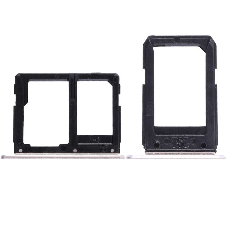 For Galaxy A5108 / A7108 2 SIM Card Tray + Micro SD Card Tray (Grey)