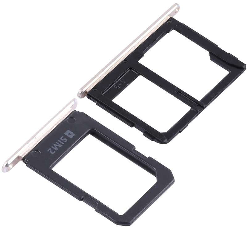 For Galaxy A5108 / A7108 2 SIM Card Tray + Micro SD Card Tray (Grey)