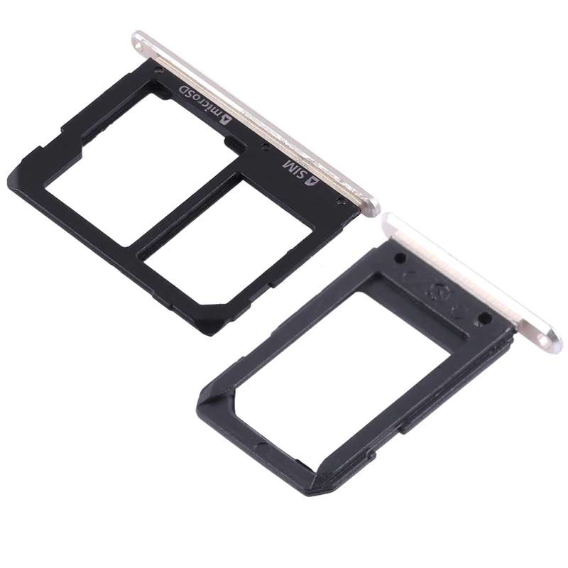 For Galaxy A5108 / A7108 2 SIM Card Tray + Micro SD Card Tray (Grey)