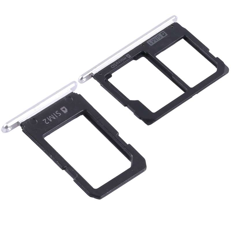 For Galaxy A5108 / A7108 2 SIM Card Tray + Micro SD Card Tray (Grey)