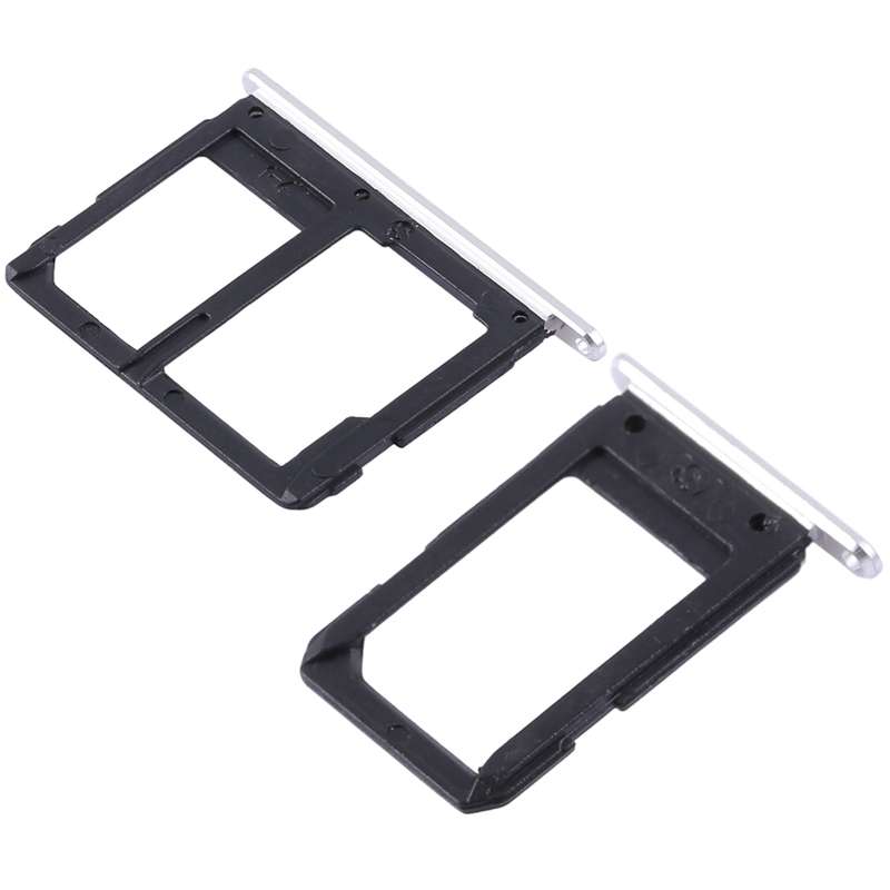 For Galaxy A5108 / A7108 2 SIM Card Tray + Micro SD Card Tray (Grey)