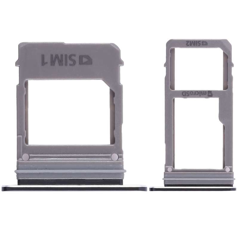 For Galaxy A520 / A720 2 SIM Card Tray + Micro SD Card Tray (Gold)
