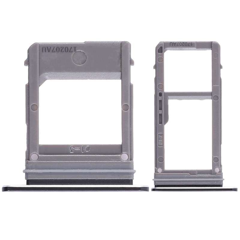 For Galaxy A520 / A720 2 SIM Card Tray + Micro SD Card Tray (Gold)
