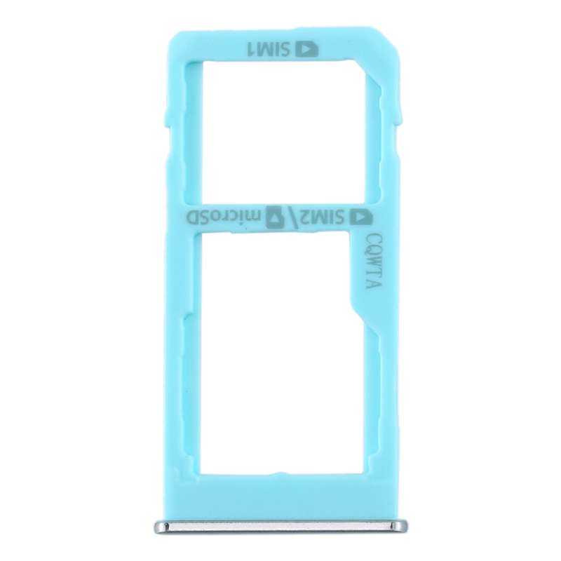 For Samsung Galaxy A60 SIM Card Tray + SIM Card Tray / Micro SD Card Tray (Gold)