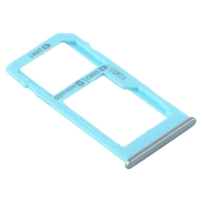 For Samsung Galaxy A60 SIM Card Tray + SIM Card Tray / Micro SD Card Tray (Gold)