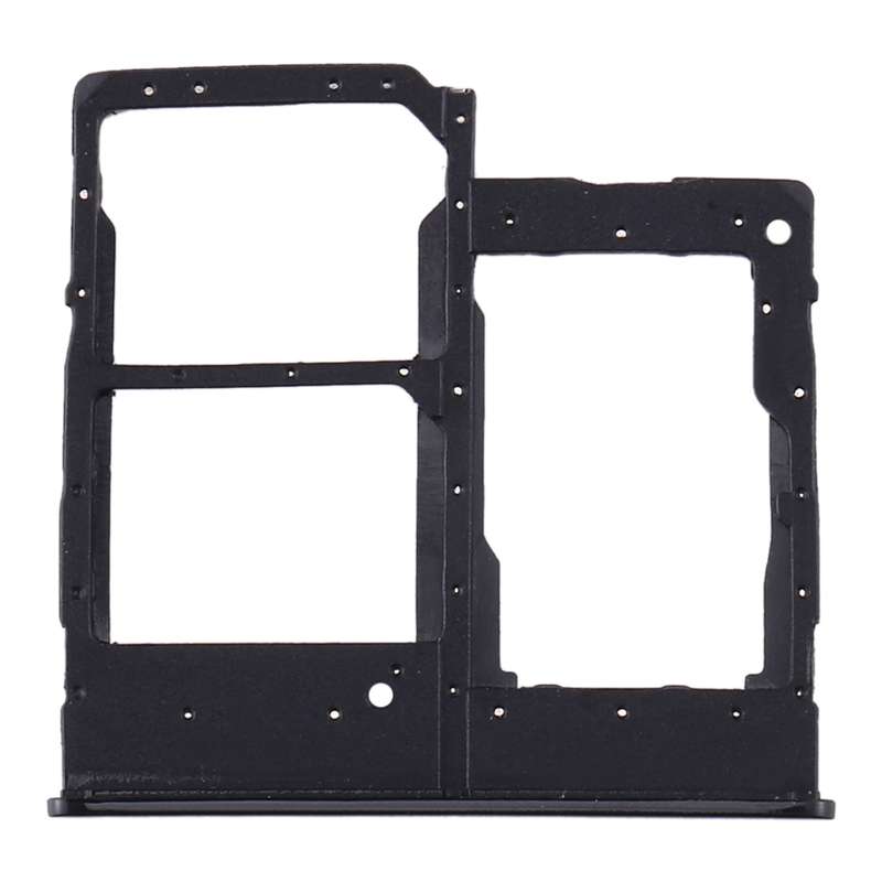 For Samsung Galaxy A20e SIM Card Tray + SIM Card Tray + Micro SD Card Tray (Blue)