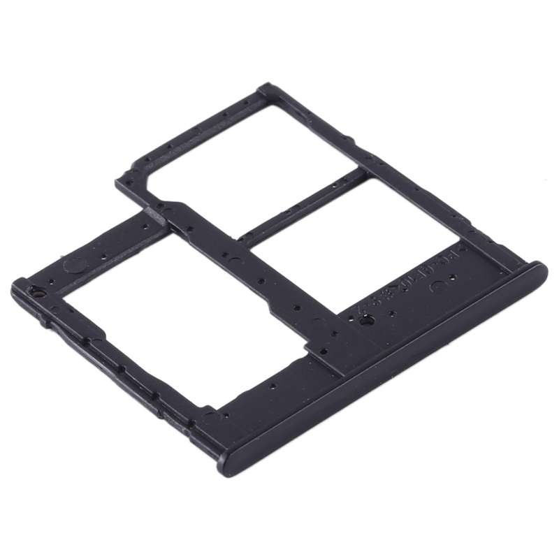 For Samsung Galaxy A20e SIM Card Tray + SIM Card Tray + Micro SD Card Tray (Blue)