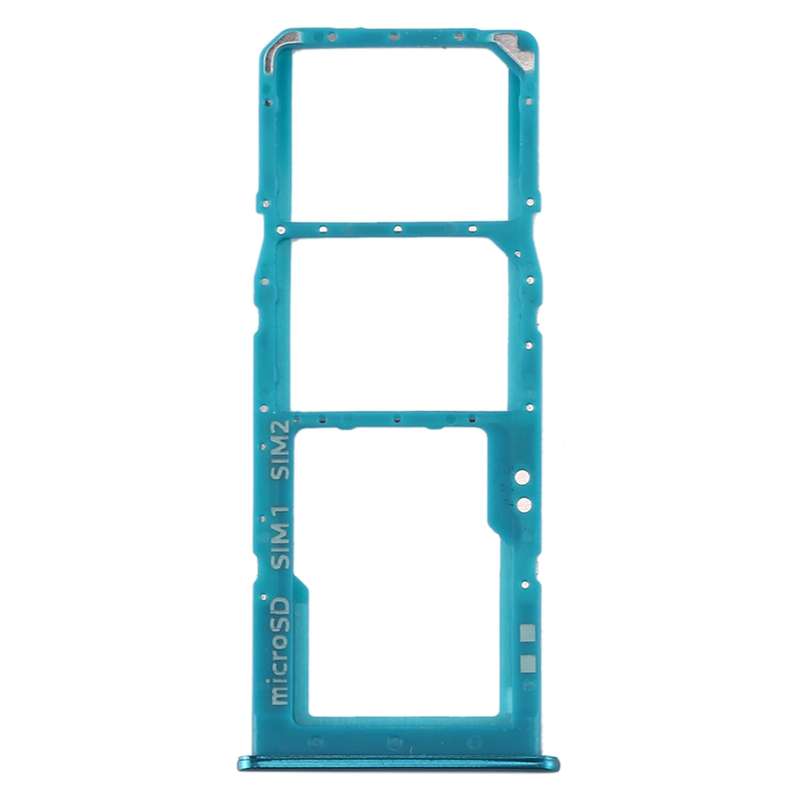 For Samsung Galaxy A30s SIM Card Tray + SIM Card Tray + Micro SD Card Tray (Black)
