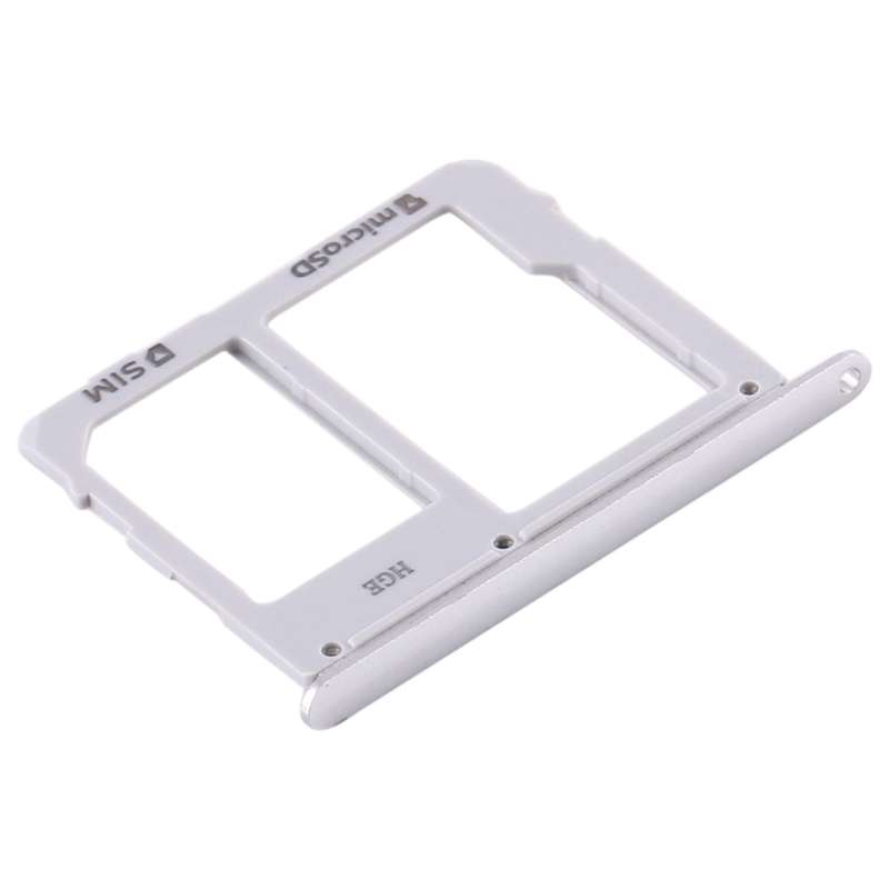 For Samsung Galaxy Tab S5e SM-T725 SIM Card Tray + Micro SD Card Tray (Black)