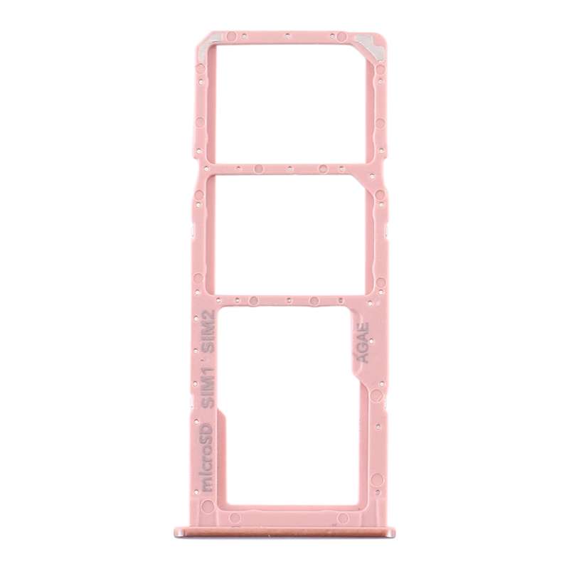 For Samsung Galaxy A71 SIM Card Tray + SIM Card Tray + Micro SD Card Tray (Silver)