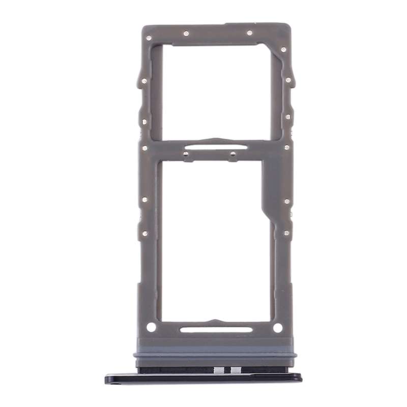 For Samsung Galaxy S20+ / Galaxy S20 Ultra SIM Card Tray + Micro SD Card Tray (Black)