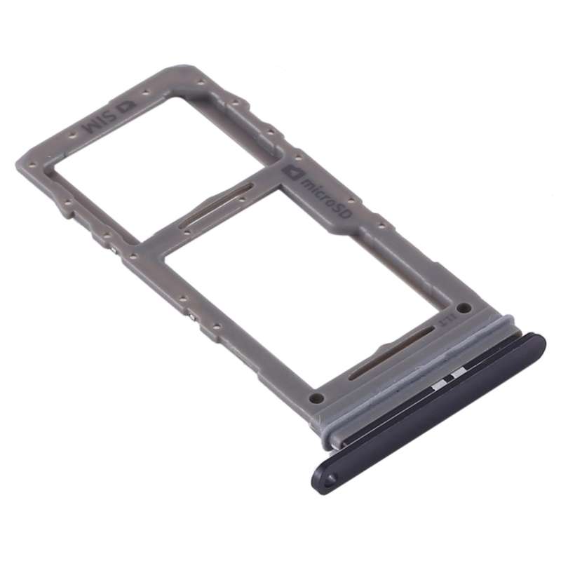 For Samsung Galaxy S20+ / Galaxy S20 Ultra SIM Card Tray + Micro SD Card Tray (Black)