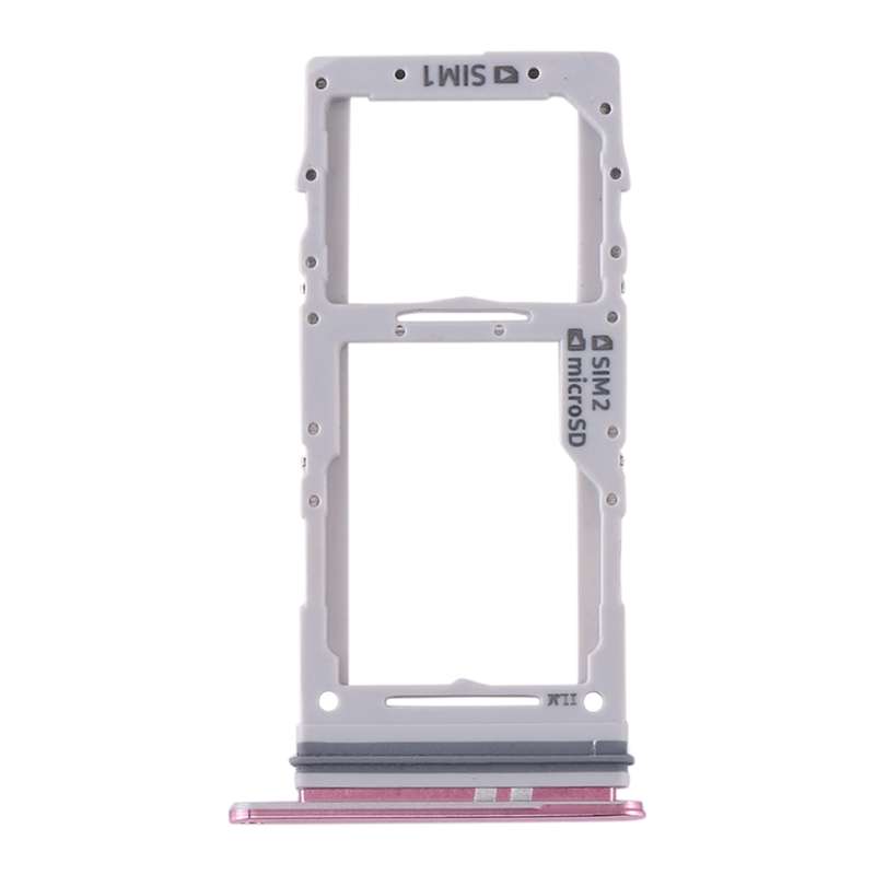 For Samsung Galaxy S20+ / Galaxy S20 Ultra SIM Card Tray + SIM Card Tray / Micro SD Card Tray (Pink)