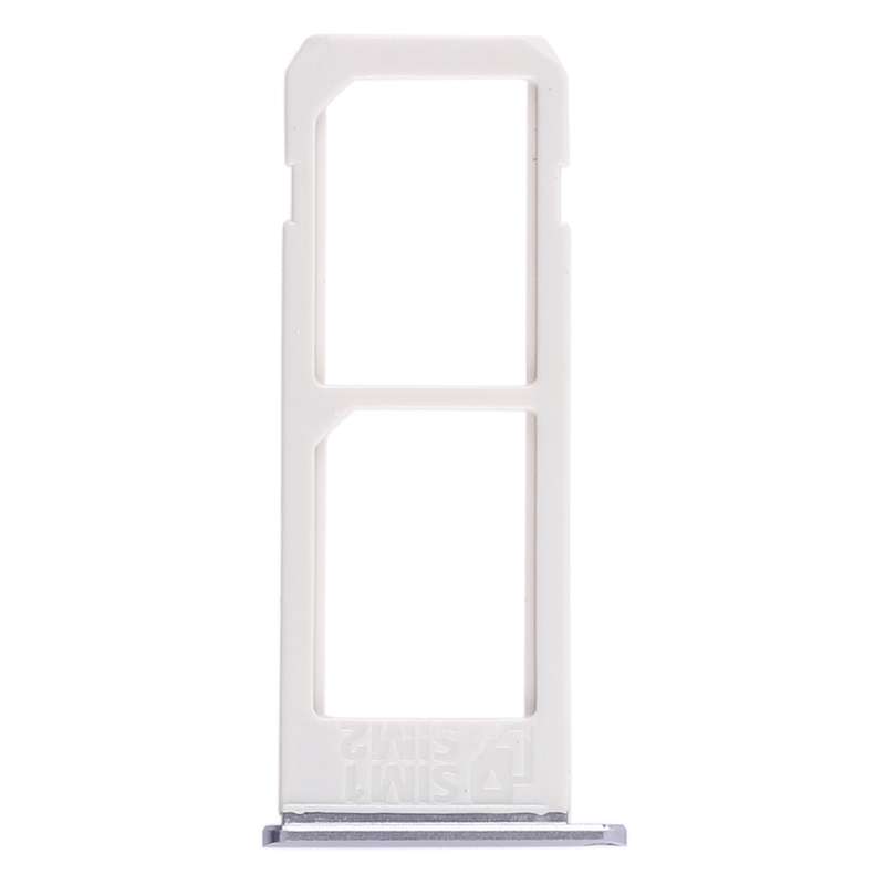 For Galaxy S6 Edge plus / S6 Edge+ 2 SIM Card Tray (Grey)