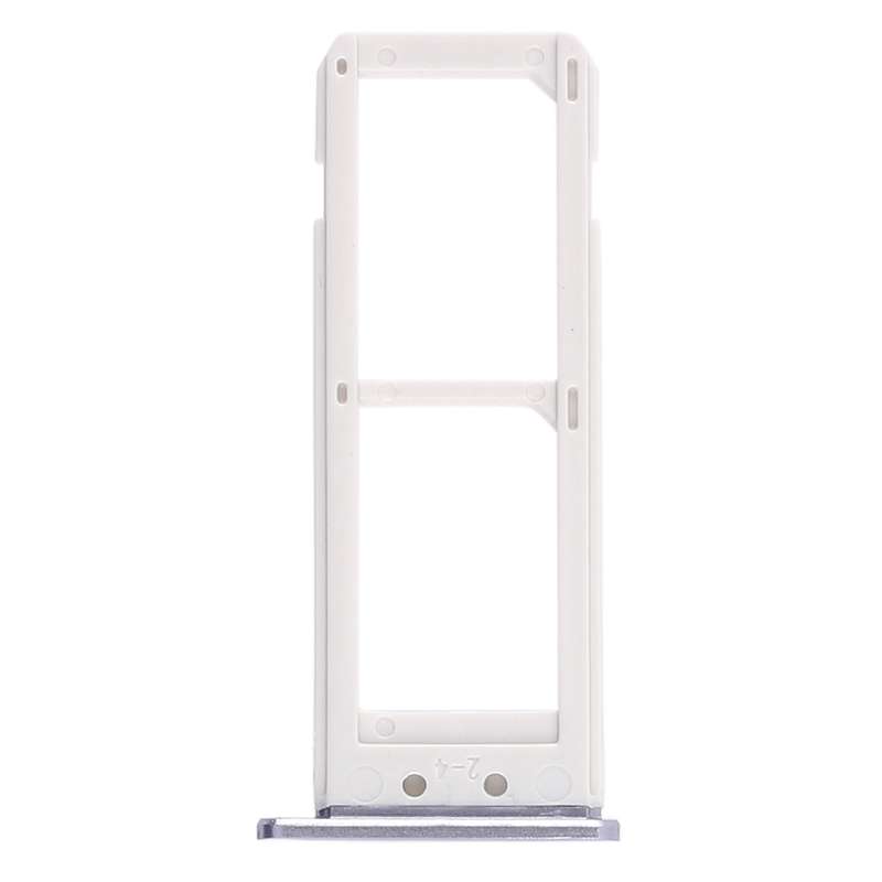 For Galaxy S6 Edge plus / S6 Edge+ 2 SIM Card Tray (Grey)