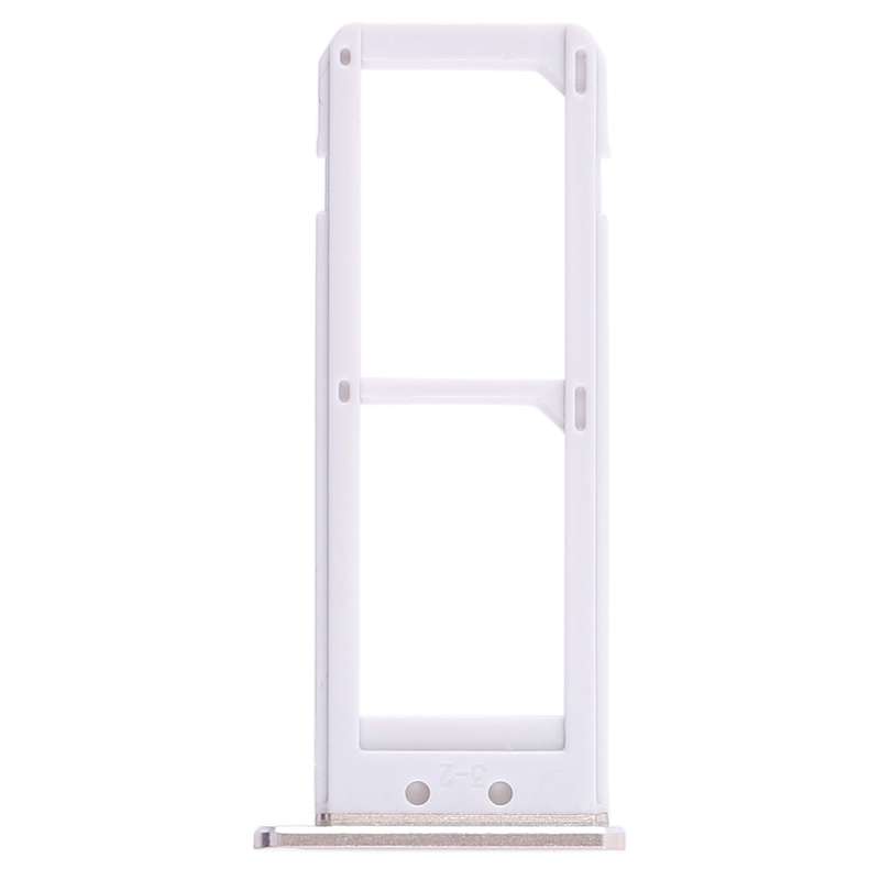 For Galaxy S6 Edge plus / S6 Edge+ 2 SIM Card Tray (Grey)