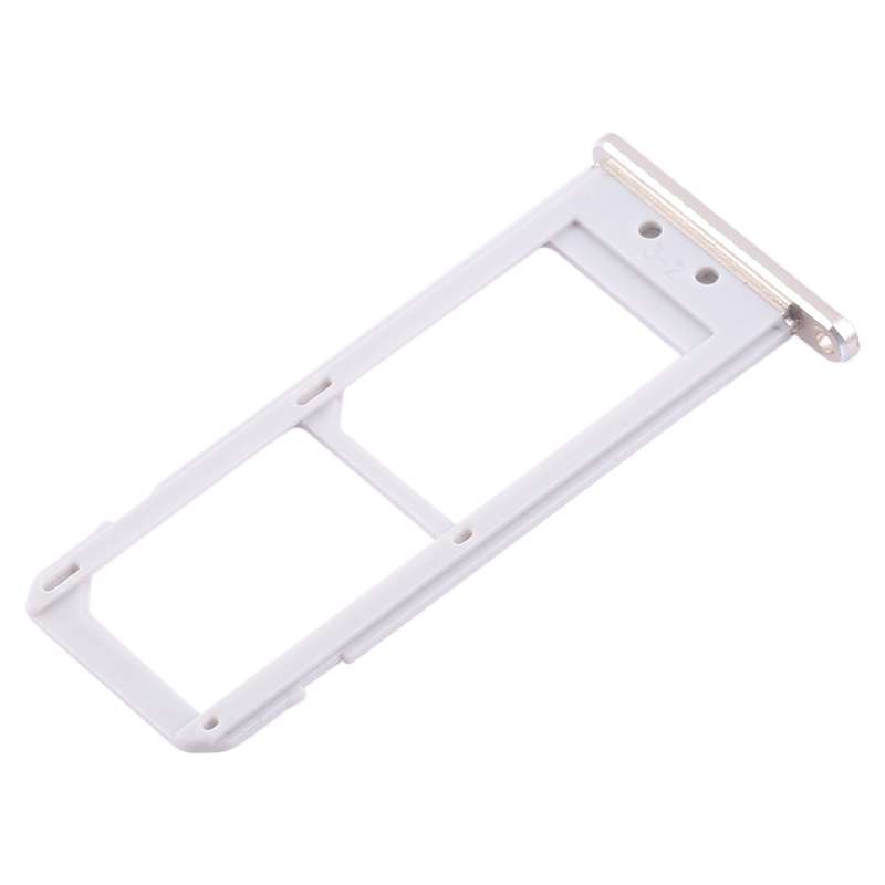 For Galaxy S6 Edge plus / S6 Edge+ 2 SIM Card Tray (Grey)