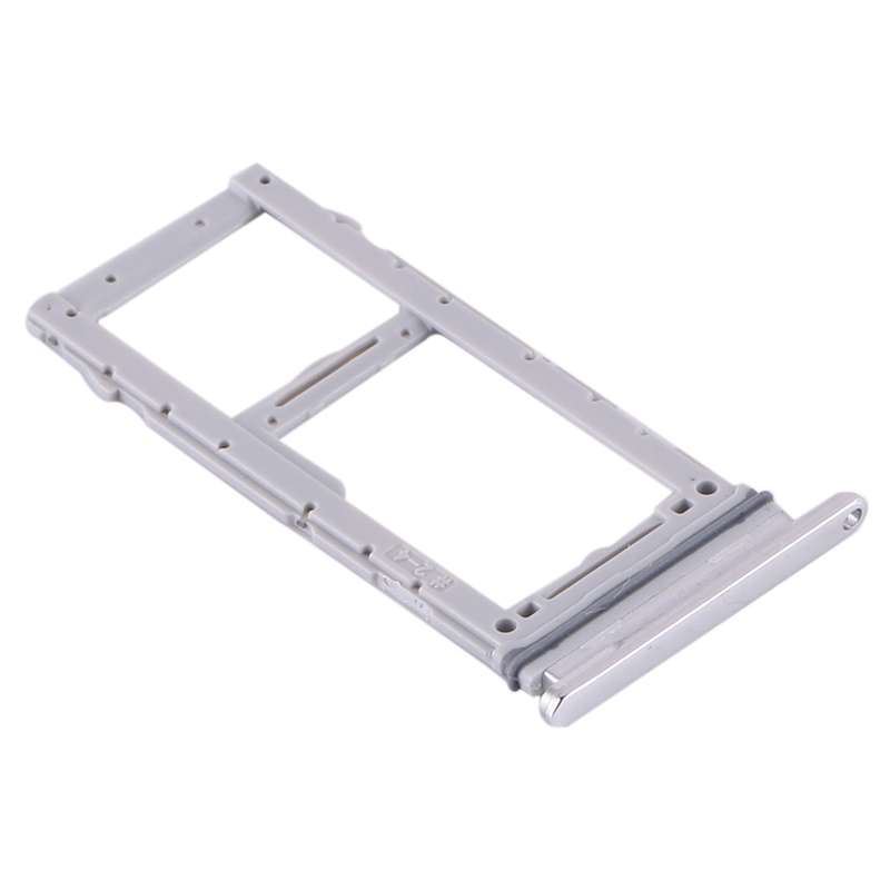 For Samsung Galaxy S20 SIM Card Tray + SIM Card Tray / Micro SD Card Tray (Black)