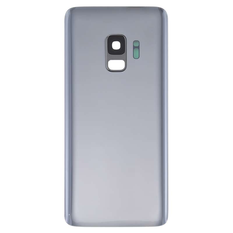 For Galaxy S9 Battery Back Cover with Camera Lens (Grey)