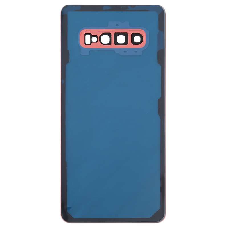 For Galaxy S10+ Battery Back Cover with Camera Lens (Pink)