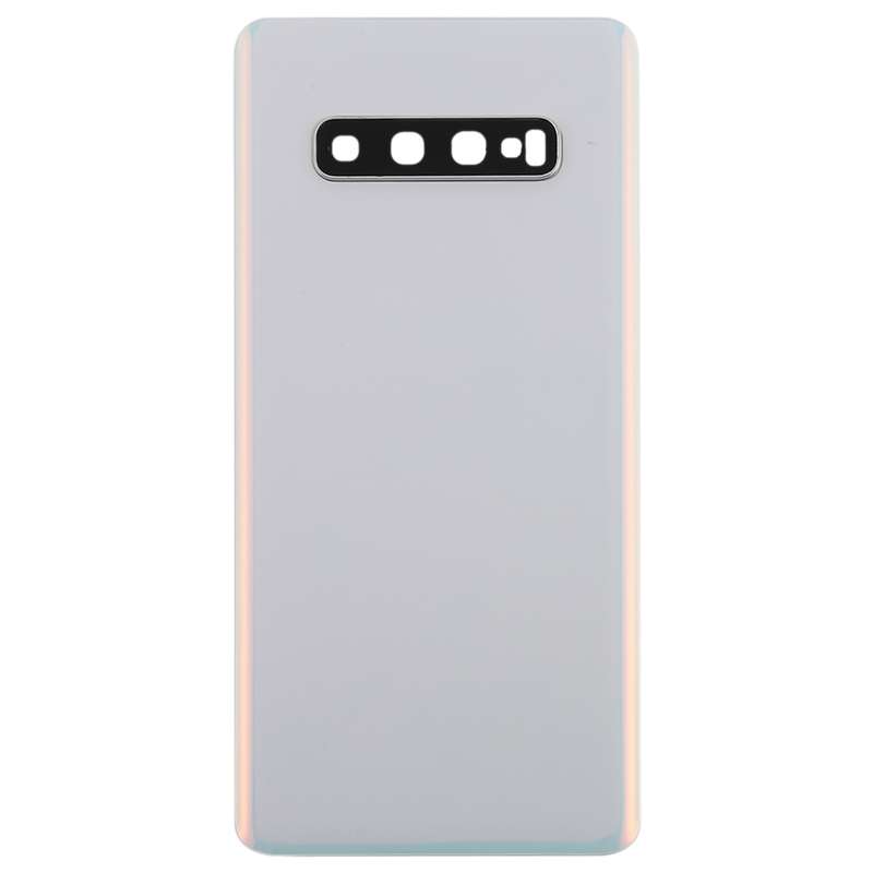 For Galaxy S10+ Battery Back Cover with Camera Lens (Pink)